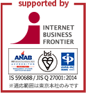 supported by INTERNET BUSINESS FRONTIER