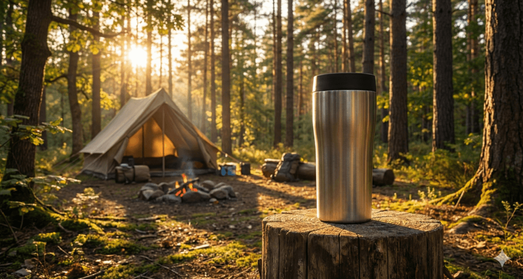 アウトドア層向けのタンブラーの画像