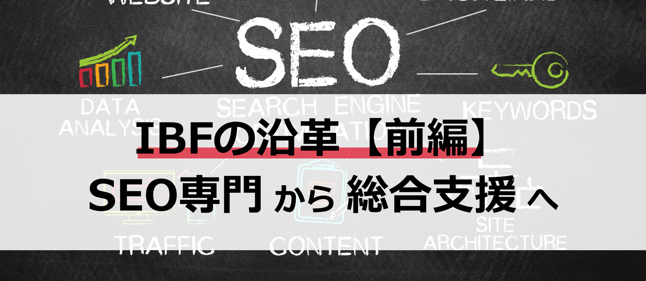 【IBFの沿革｜前編】SEO専門から総合支援へ